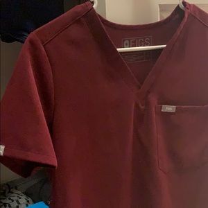 Burgundy Catarina Top (S)